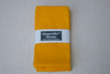 Napkins, 100% Cotton Plain Dyed Yellow Gold 41x41cm 16x16