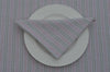 Napkins, Holmes Stripe 41x41cm Duck Egg Blue / Red pack of 4