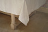 Tablecloth, 100% Cotton Premium Ivyleaf White  12 Sizes Square Oblong Oval Round