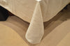 Tablecloth, Linen Cotton Oatmeal Beige 12 Sizes Square Oblong Oval Round