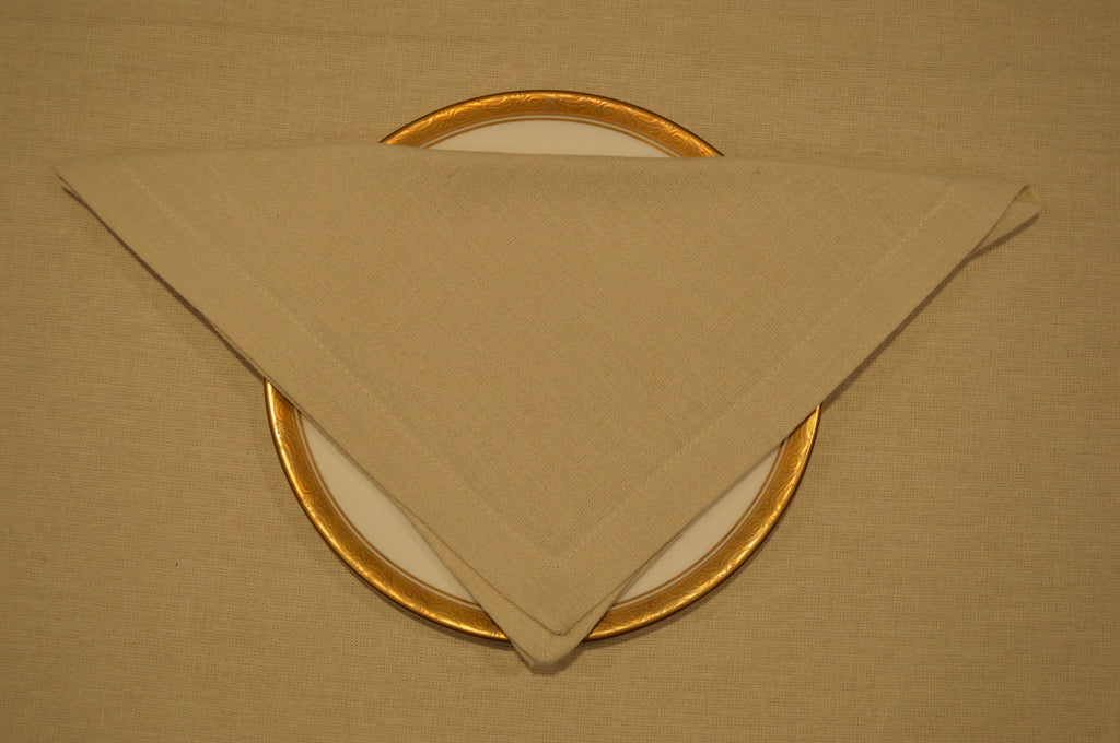 Napkins, Linen Cotton Plain Dyed 51x51cm 20x20