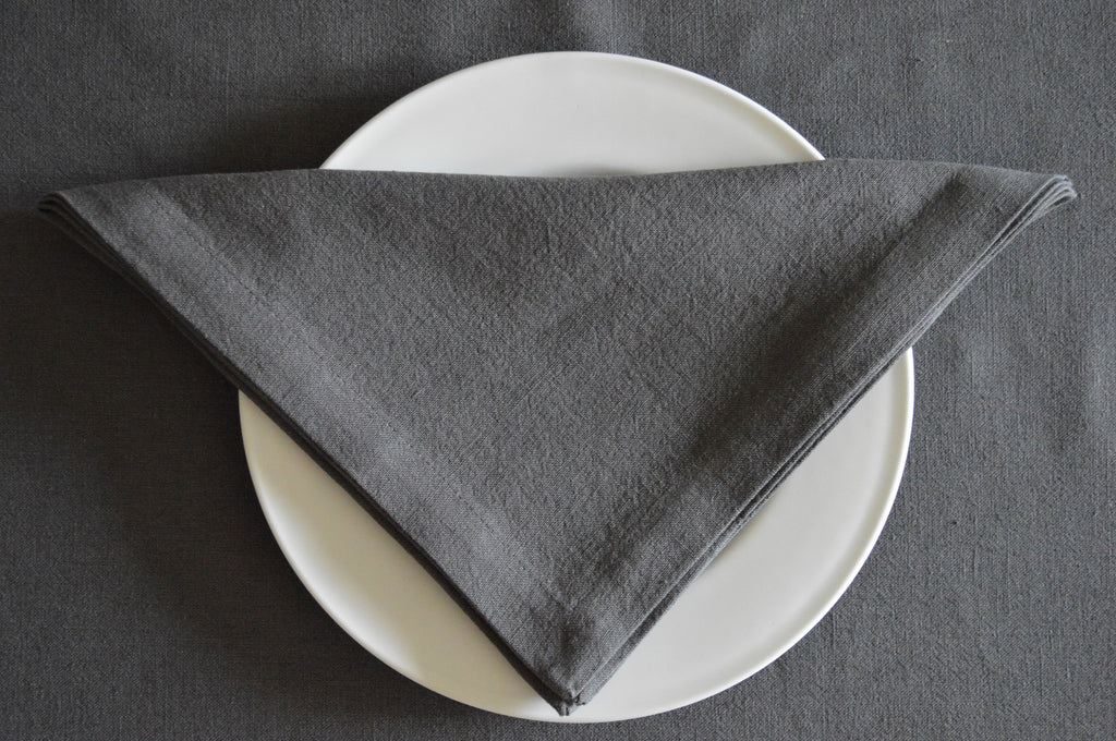 Napkins, Linen Cotton Plain Dyed 51x51cm 20x20