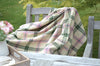 Throw, 100% Cotton Lulworth Check 135x152cm