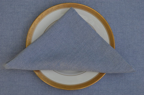 Napkins, 100% Cotton Oxford Chambray 41x41cm 16x16