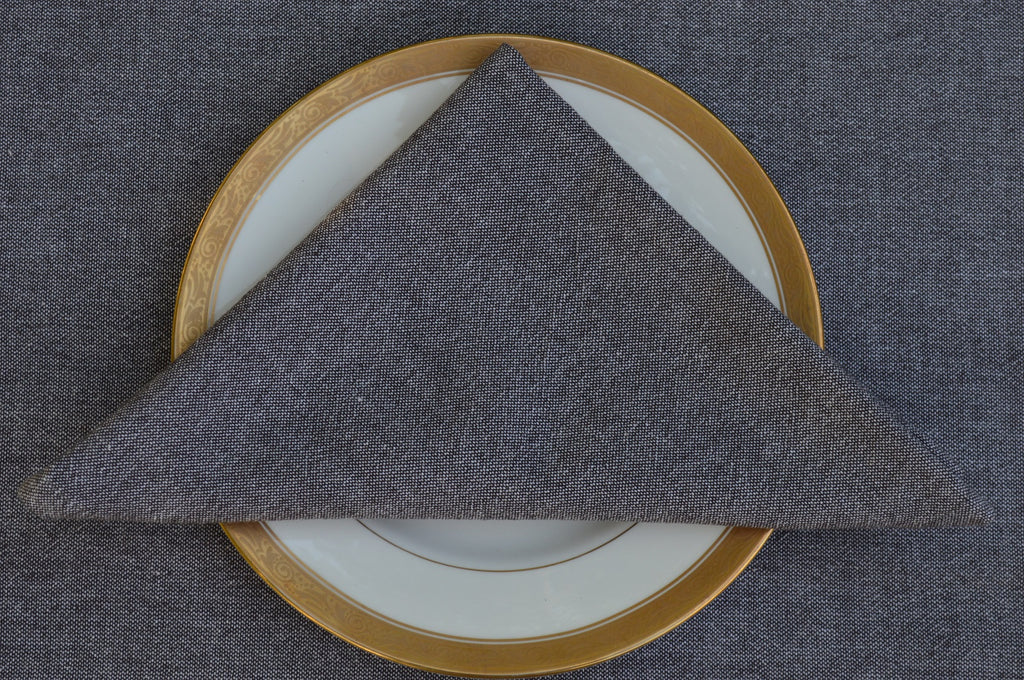 Napkins, 100% Cotton Oxford Chambray 41x41cm 16x16